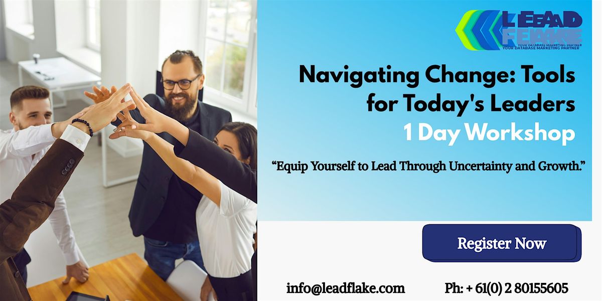 Leading Change: Strategies for Success Workshop in Wellington