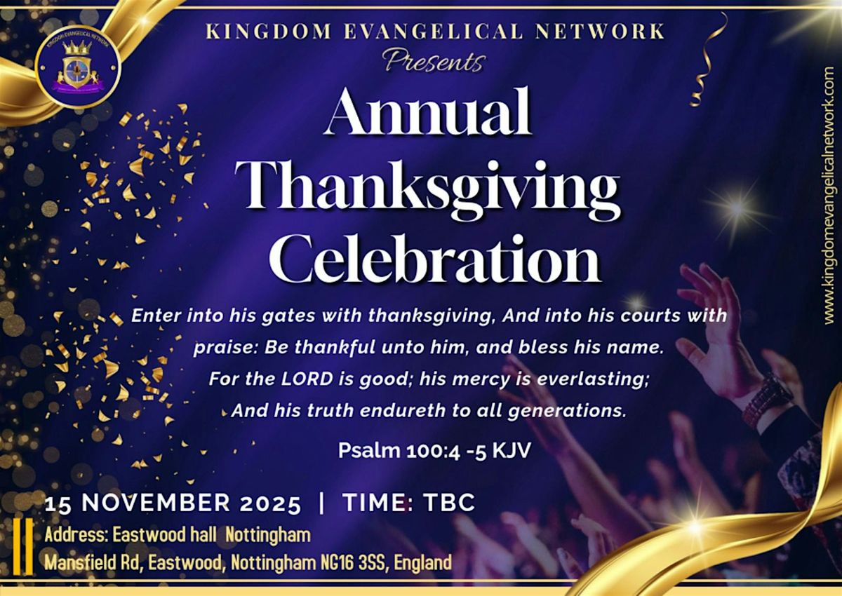 Thanksgiving Celebration Service
