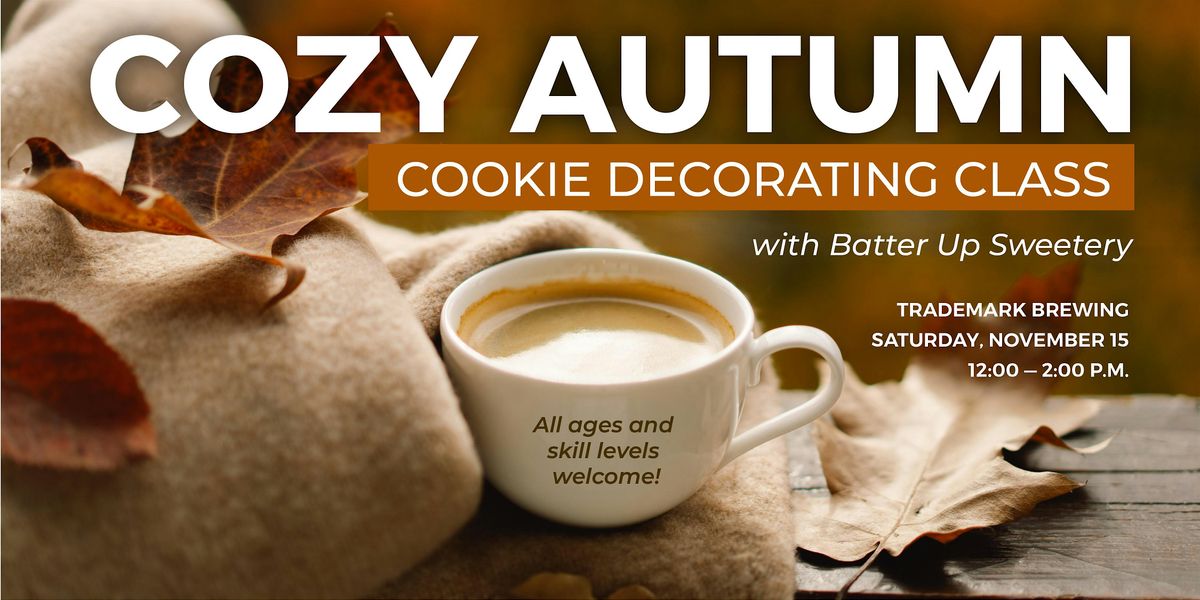 COZY AUTUMN - Cookie Decorating Class