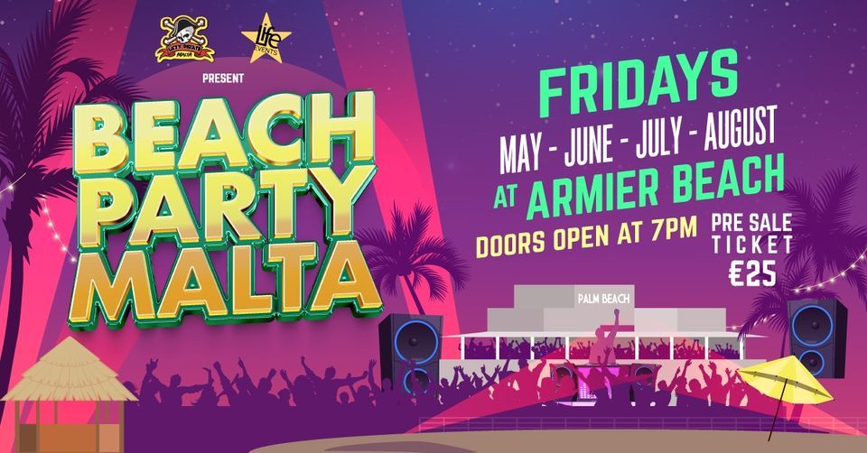 BEACH PARTY MALTA