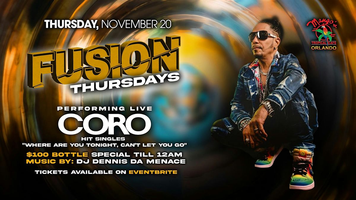 Coro Live At Mango's "Freestyle Is Back"