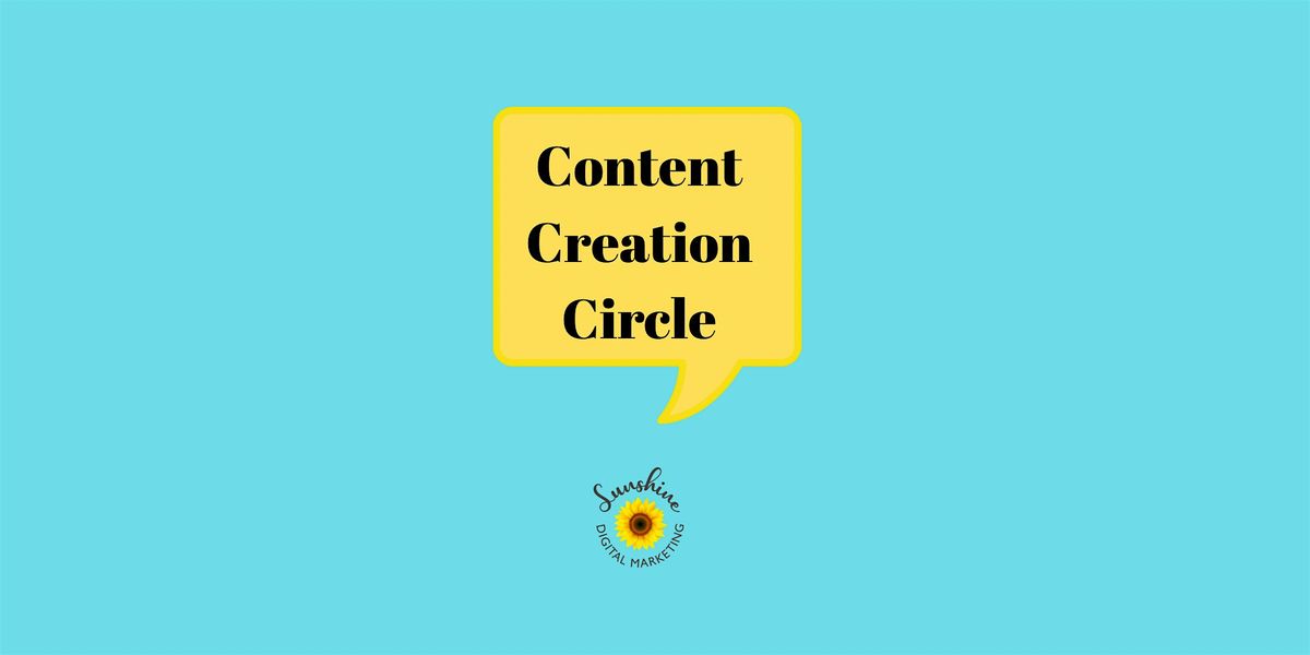 Content Creation Circle - Plan 30 Days of Content