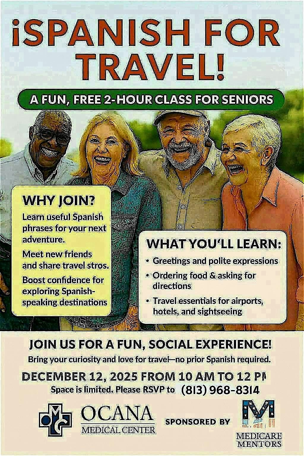 A fun and free class for seniors