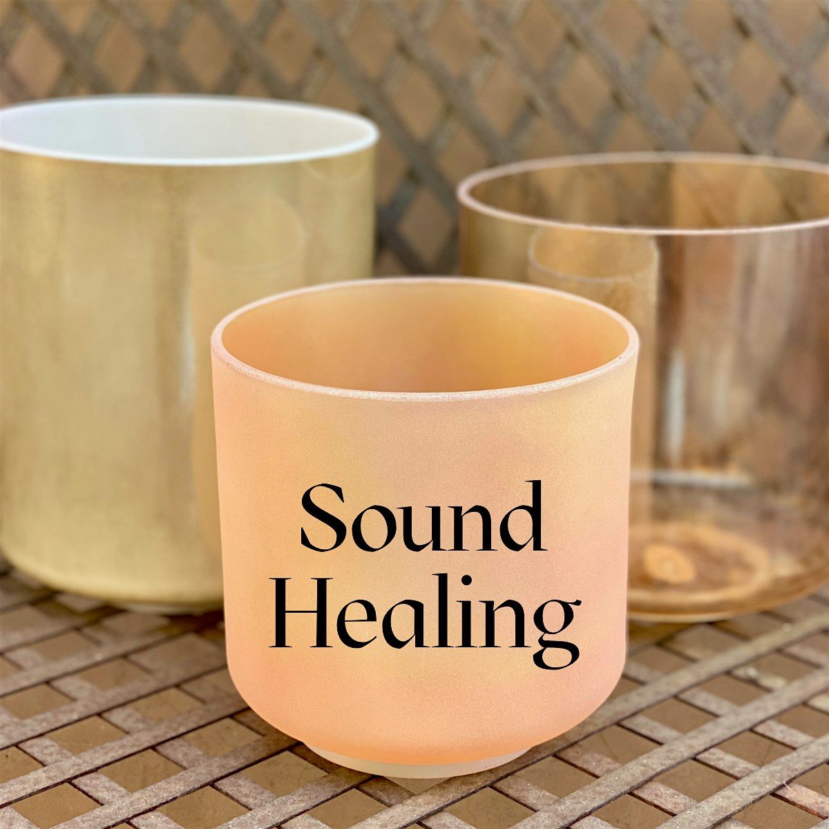 Sound Healing with Crystal Singing Bowls