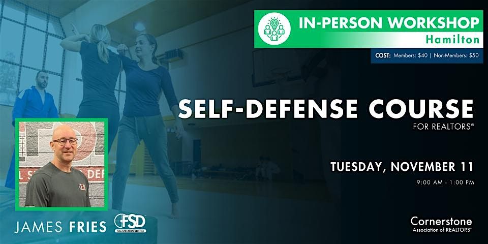 REALTOR\u00ae SAFETY: Self -Defense Course
