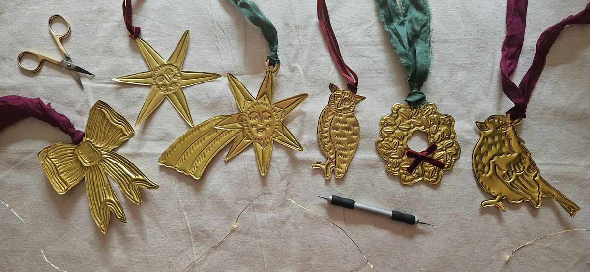 Festive Tin Decorations