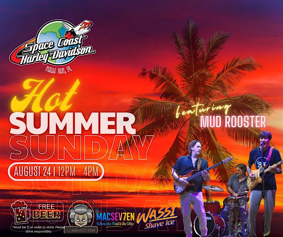 Hot Summer Sunday with Mud Rooster