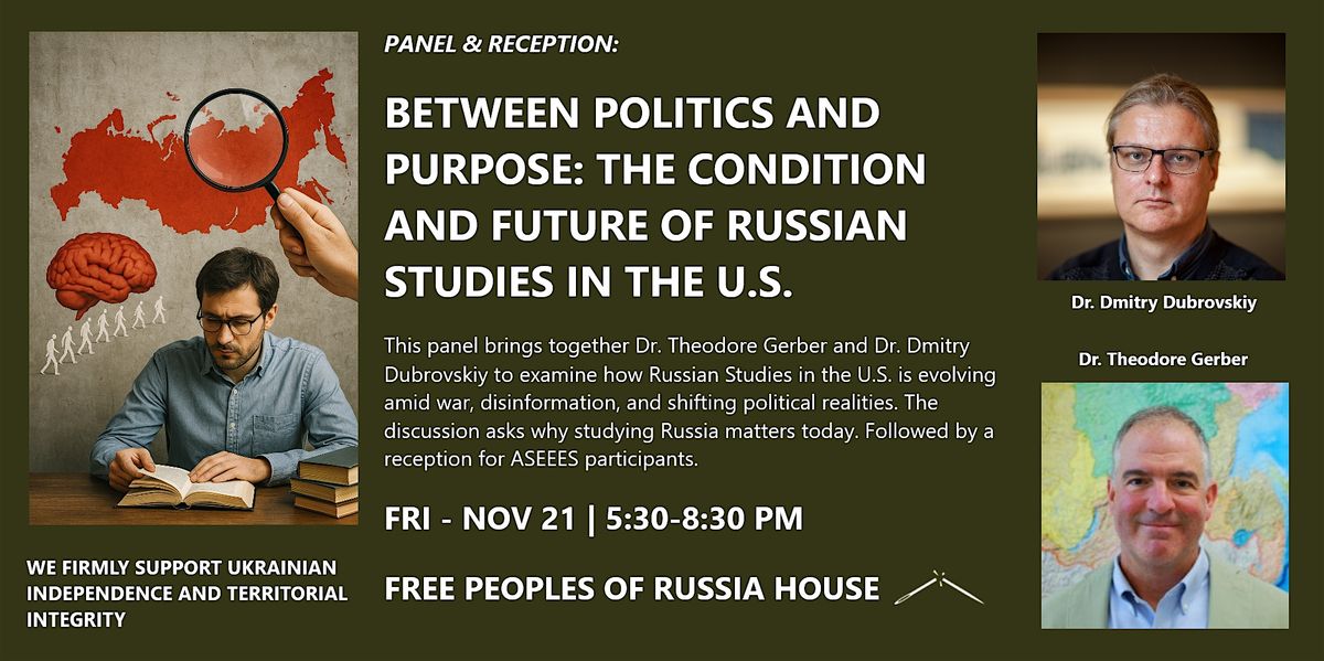 The Condition and Future of Russian Studies in the U.S.
