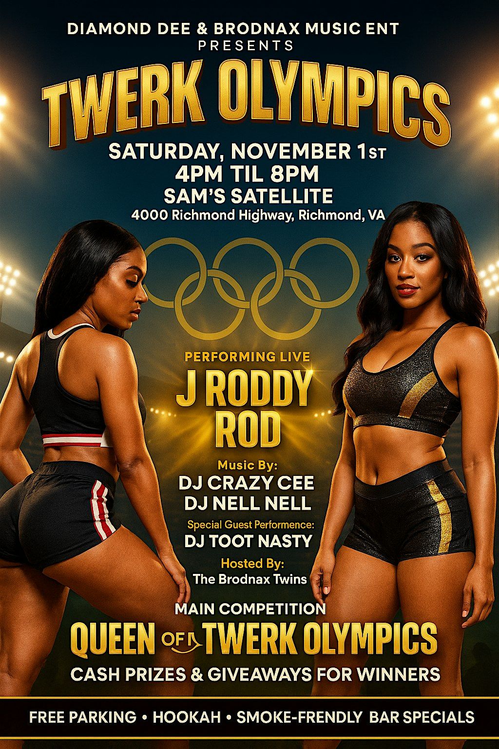 TWERK OLYMPICS J RODDY ROD PERFORMING LIVE