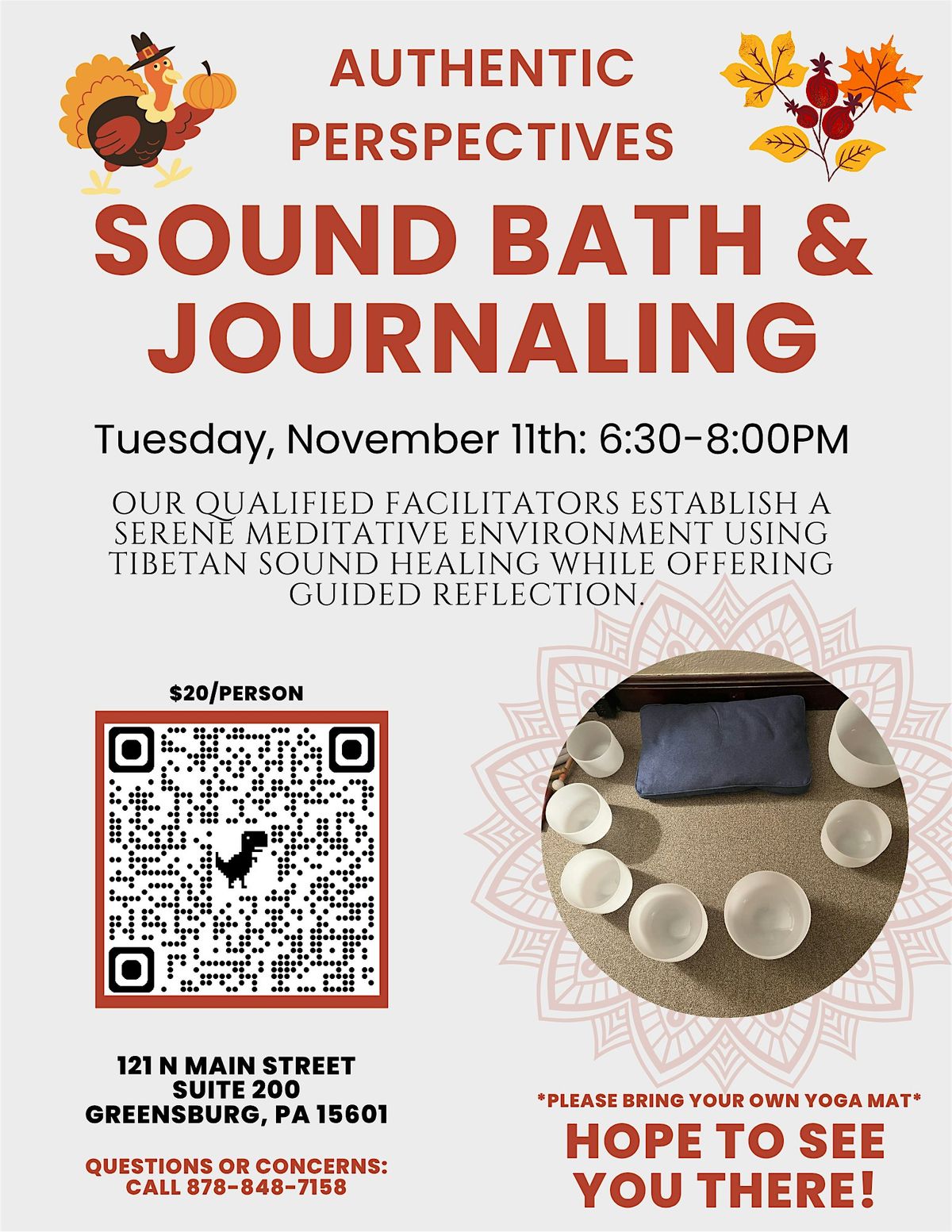 Sound Bath & Journaling