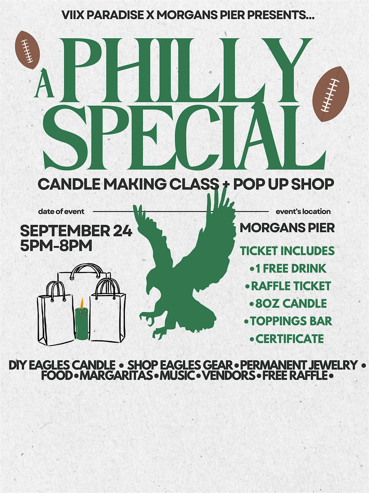 A Philly Special: Candle Class @Morgans Pier