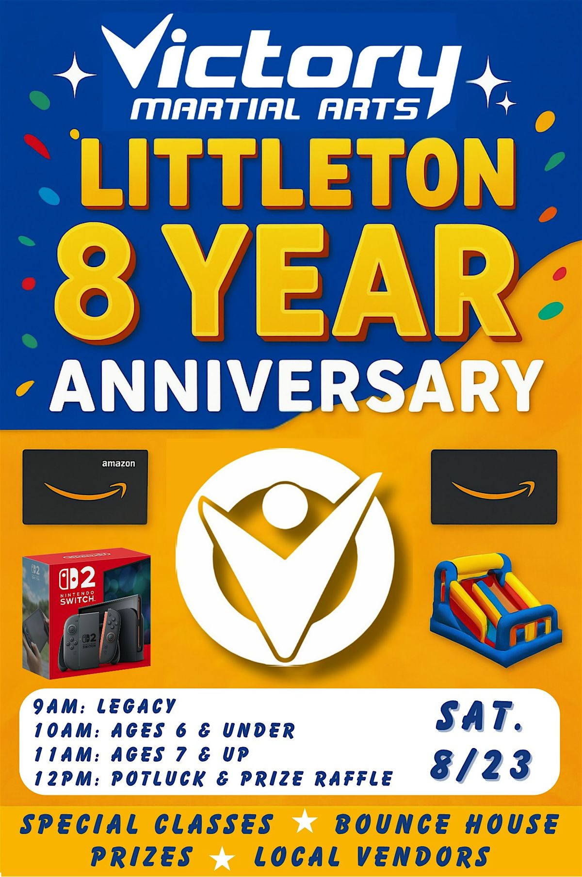 Victory Martial Arts Littleton 8-Year Anniversary