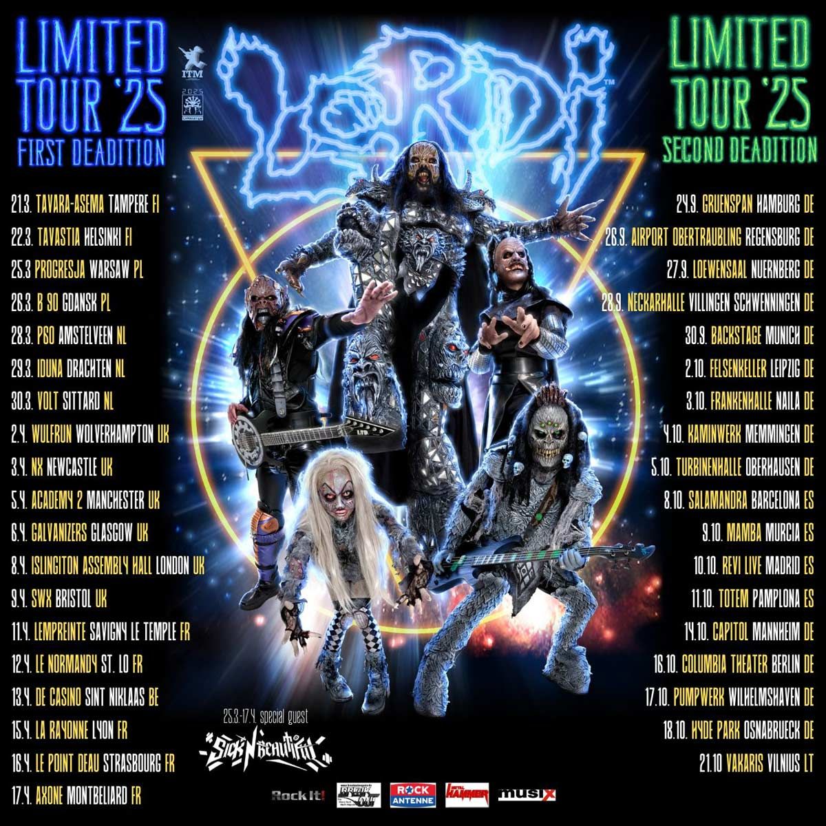 Lordi Murcia Tickets
