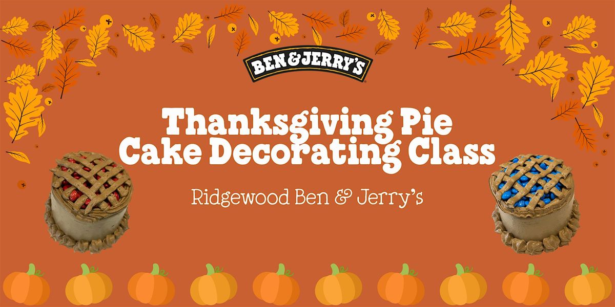 Thanksgiving Pie Cake Decorating Class Ridgewood