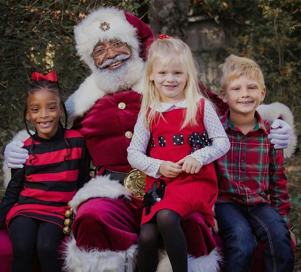 Holiday Photos with Santa Andre at Westside Market Roswell