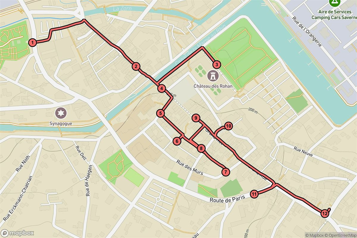 Saverne Audio Tour: Castles, Roses, and Timeless Streets Unveiled