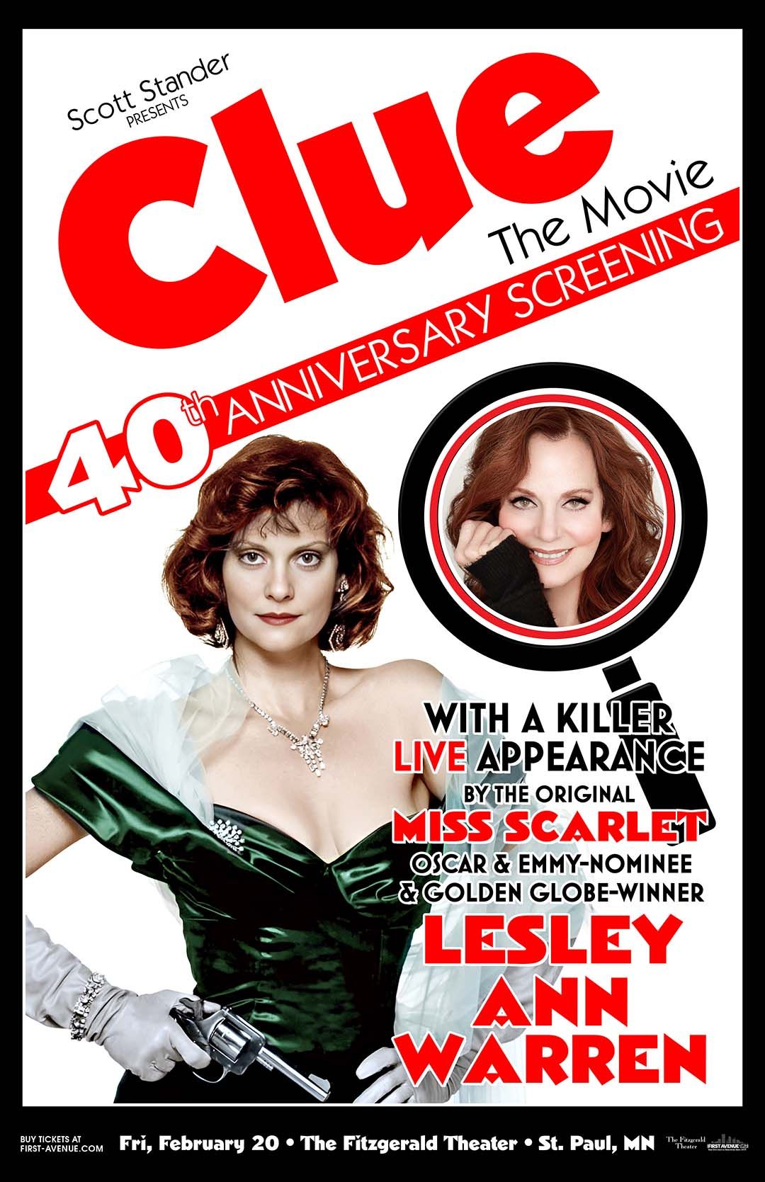 Clue Live Screening with Lesley Ann Warren