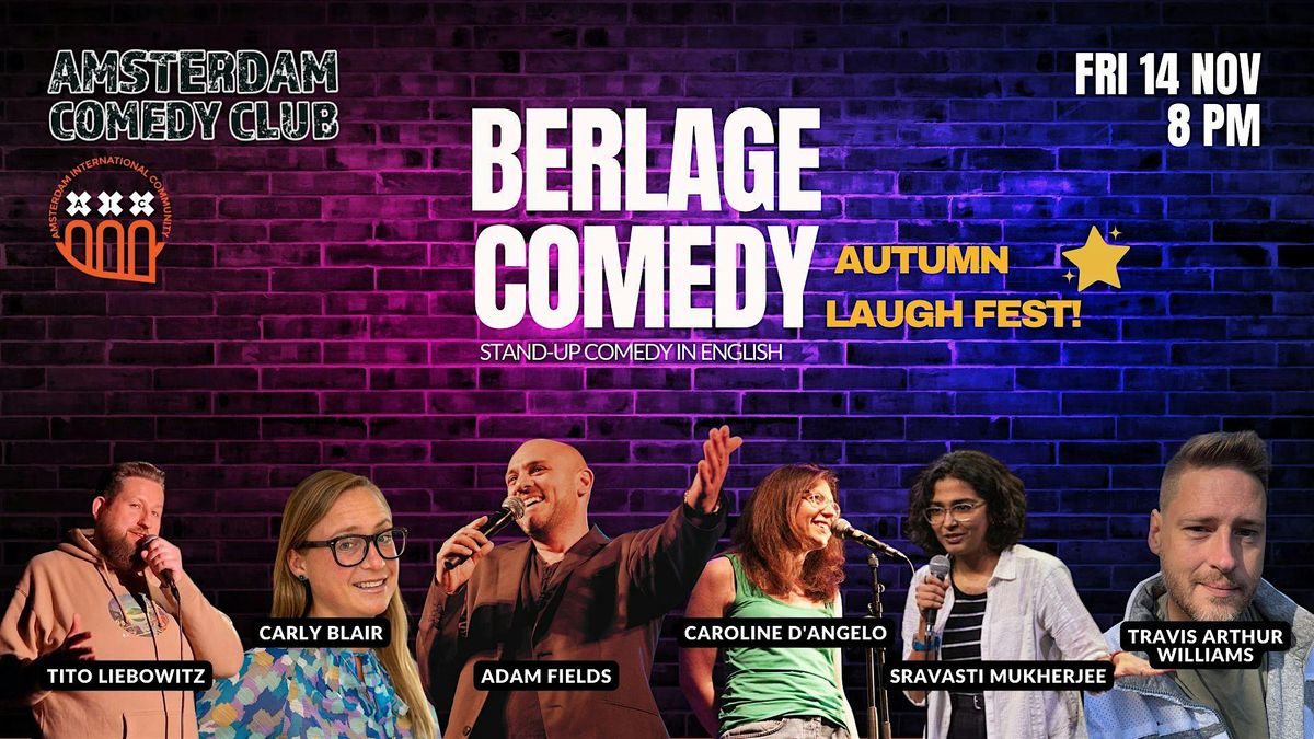 Amsterdam Comedy Club: Autumn Laugh Fest!