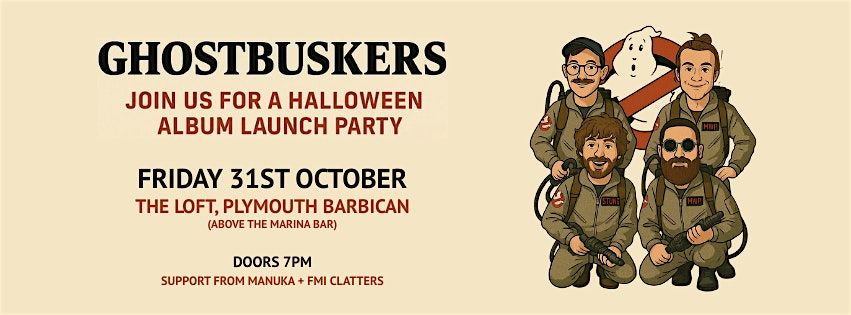 The Busketeers Halloween Spooktacular - Album Launch!