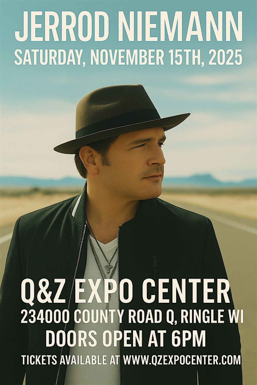 Country music star Jerrod Niemann, along with special guests TBD