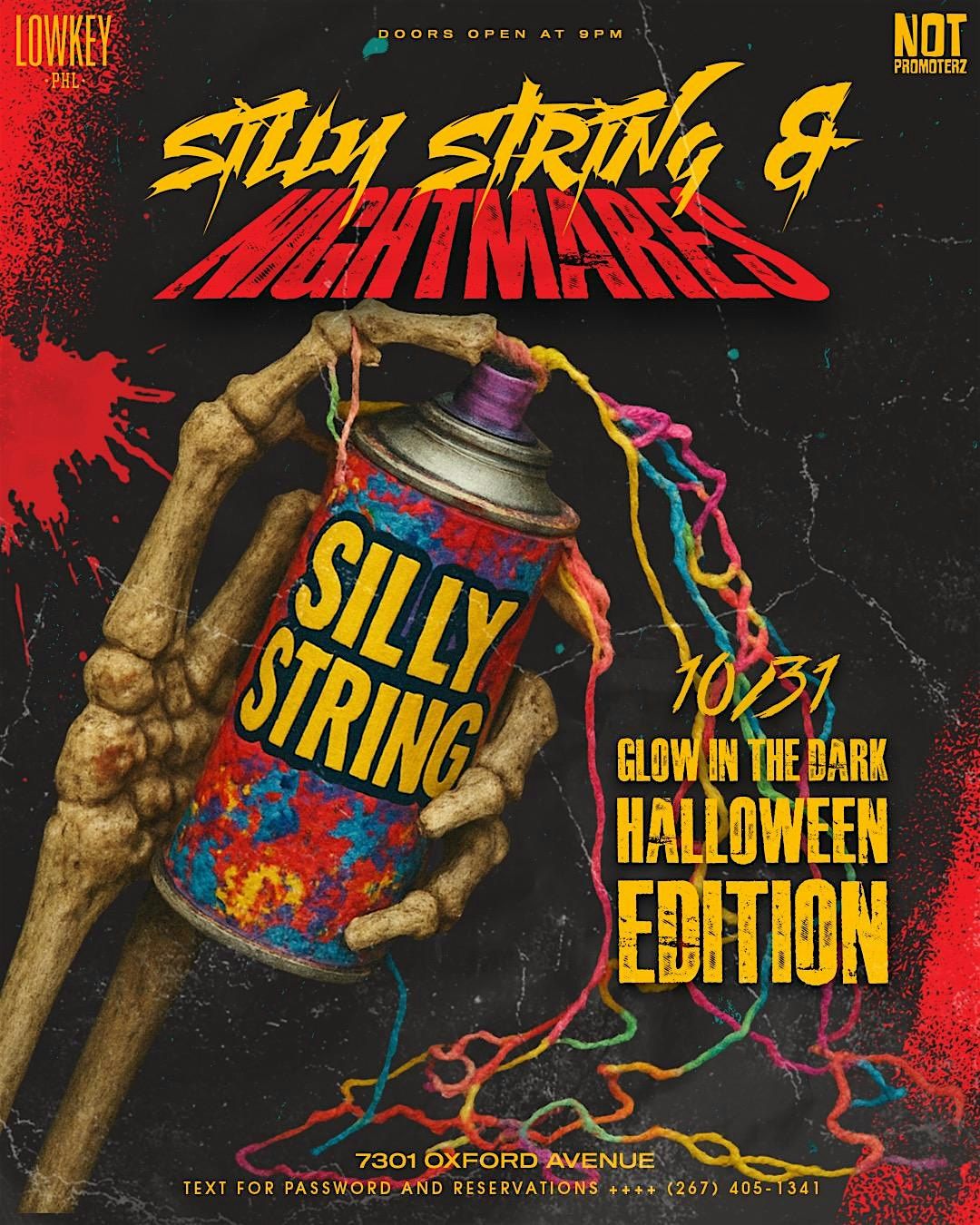 Silly strings Halloween event