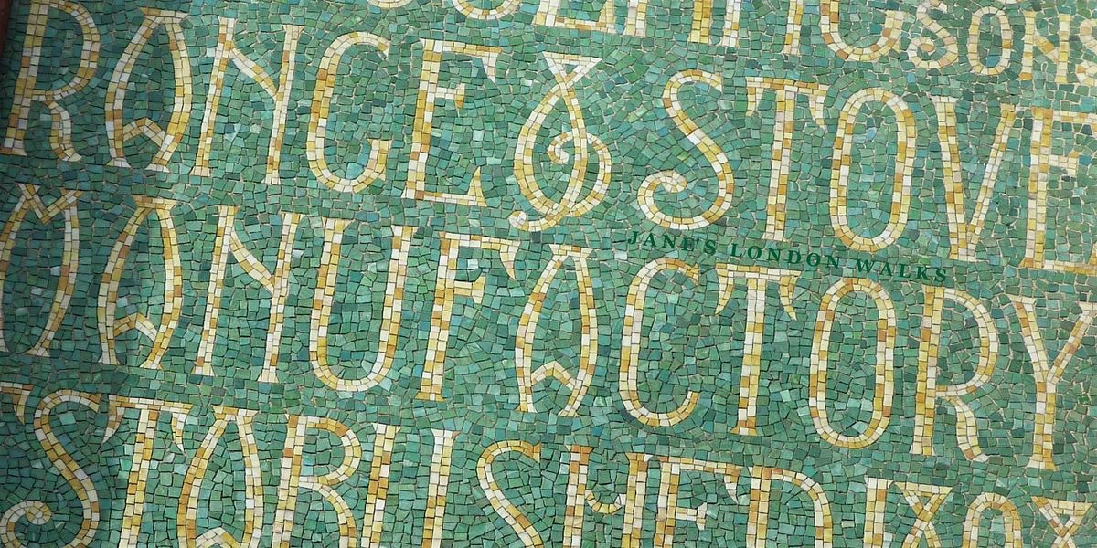 The Ghosts of Fitzrovia - toys, tiles, telephones and toilets