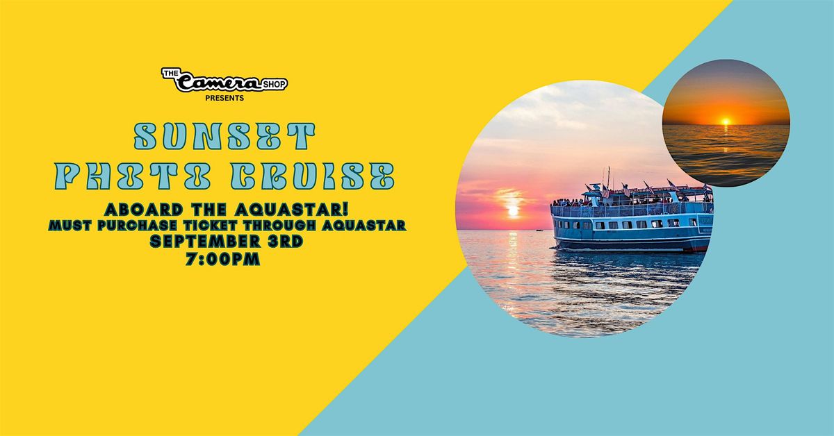 Sunset Photo Cruise (Get ticket via Aquastar website)