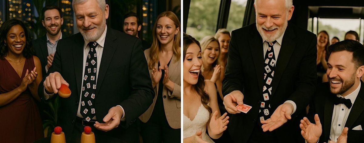 Sweet Illusions : A Traveling Dessert Party Magic Show (2 Showtimes)