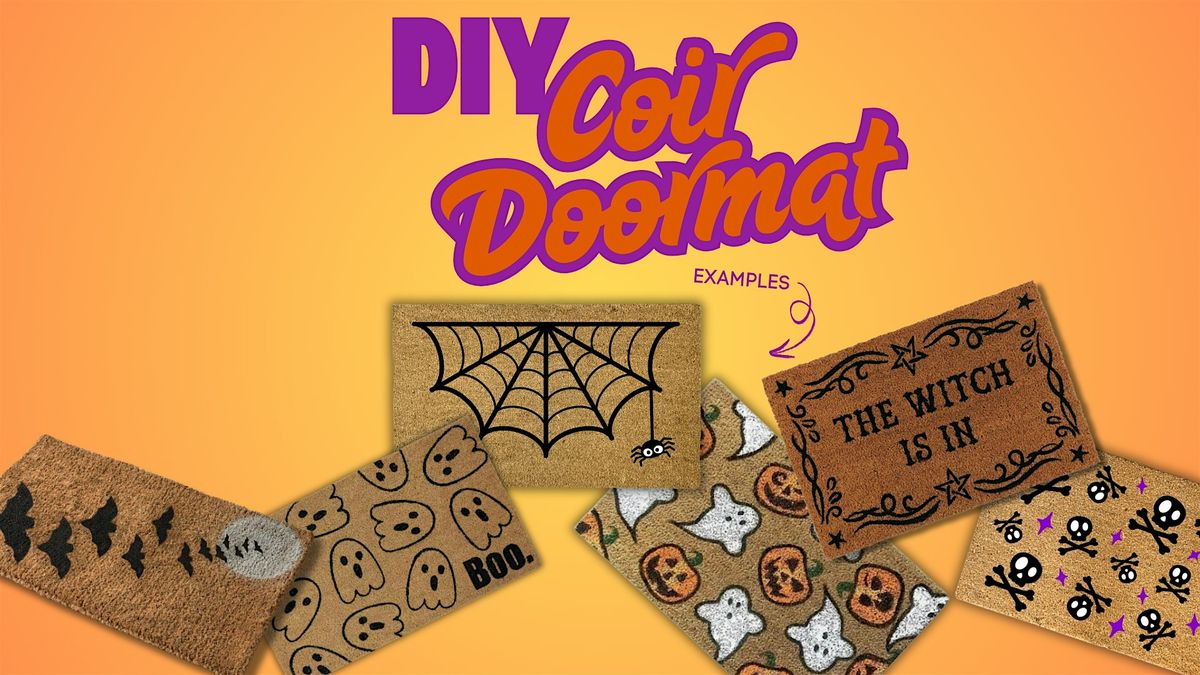 DIY Coir Doormat Craft Party at Walking Man Brewing