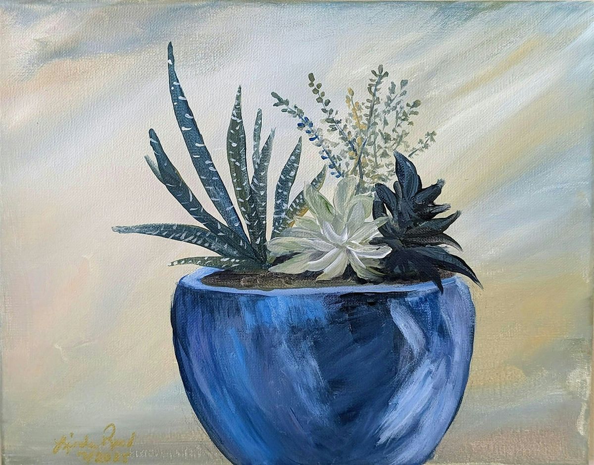 PAINT & SIP - Azul Serenity