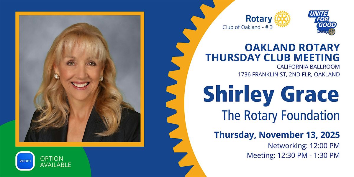 Civic Thursday: Shirley Grace \u2014 The Rotary Foundation