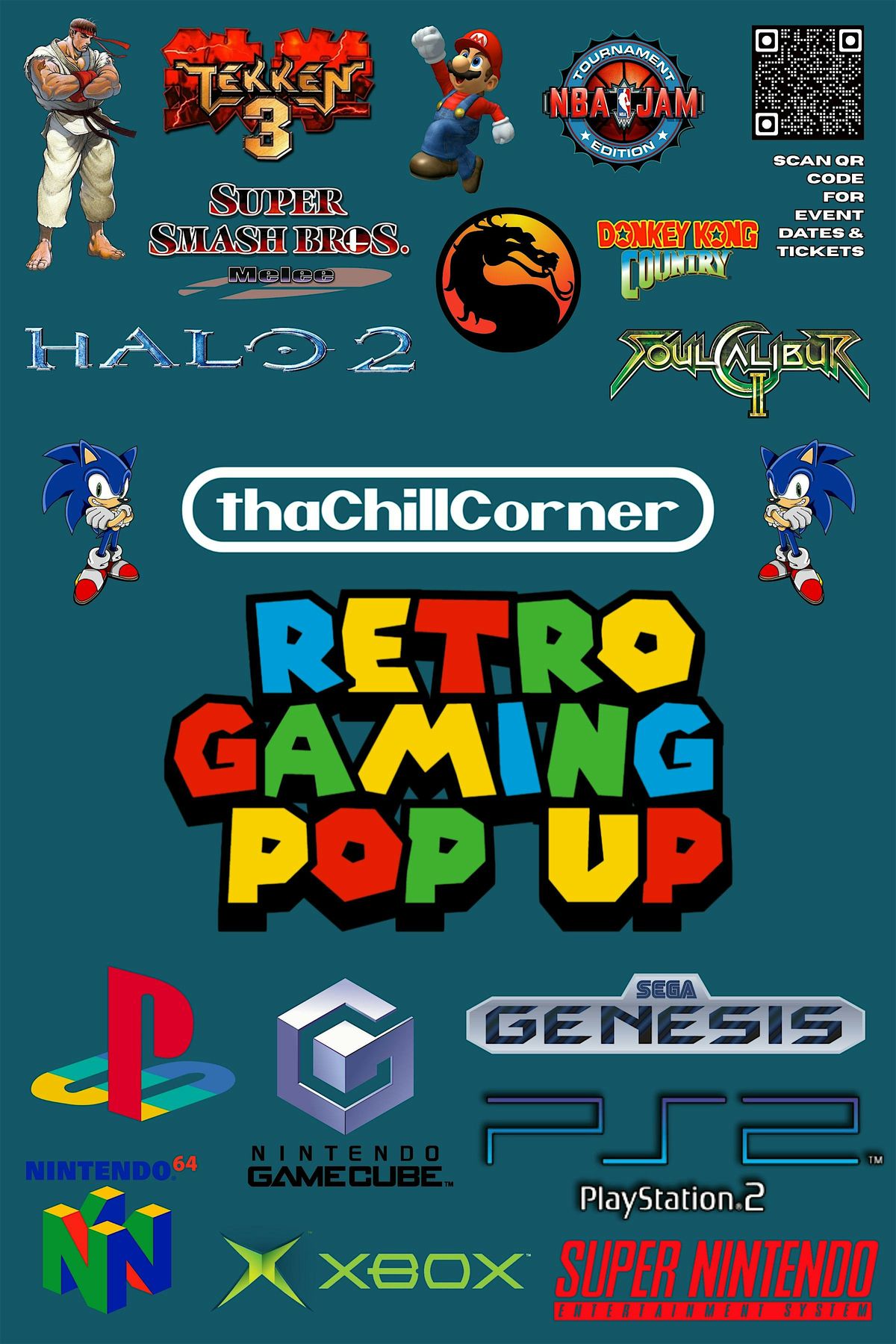 Retro Gaming Pop-Up
