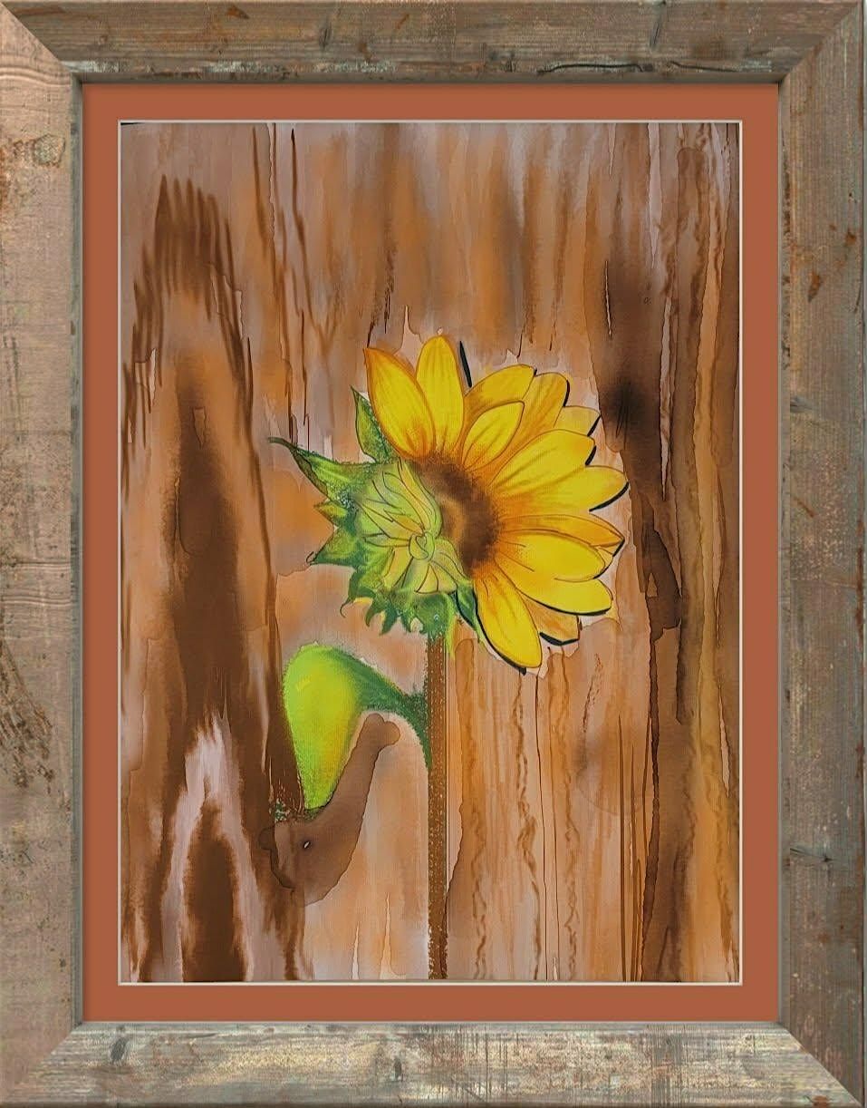 Painting Technique Workshop: Flowers and Wood