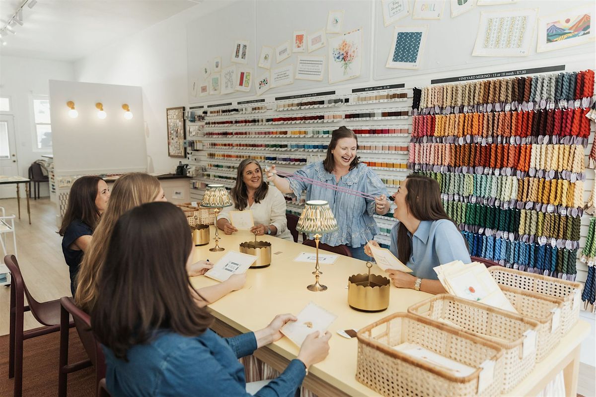 Sunny Stitches Sunday Afternoon "New Stitcher" Class with Sarah