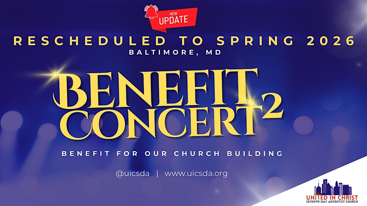 Benefit Concert for the United in Christ Church Building Fund