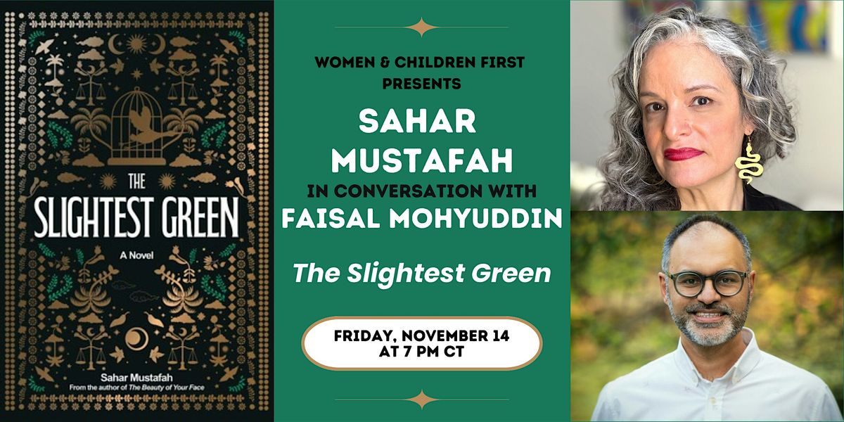 Book Launch: The Slightest Green: A Novel by Sahar Mustafah