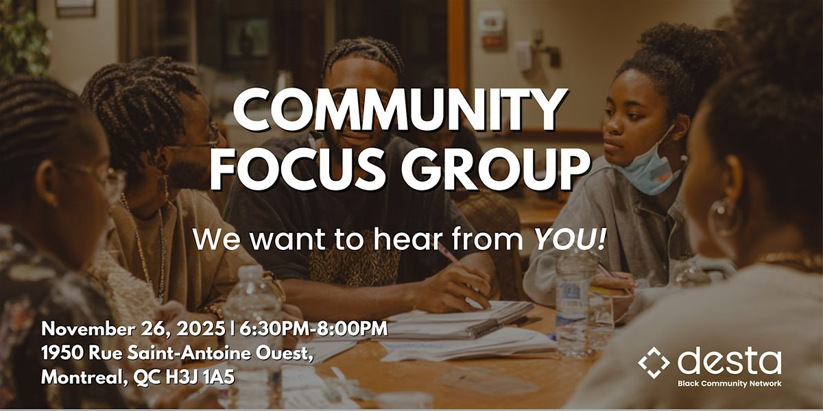 Community Focus Group