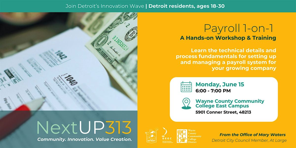 Payroll 1-on-1:" a Hands-on Workshop