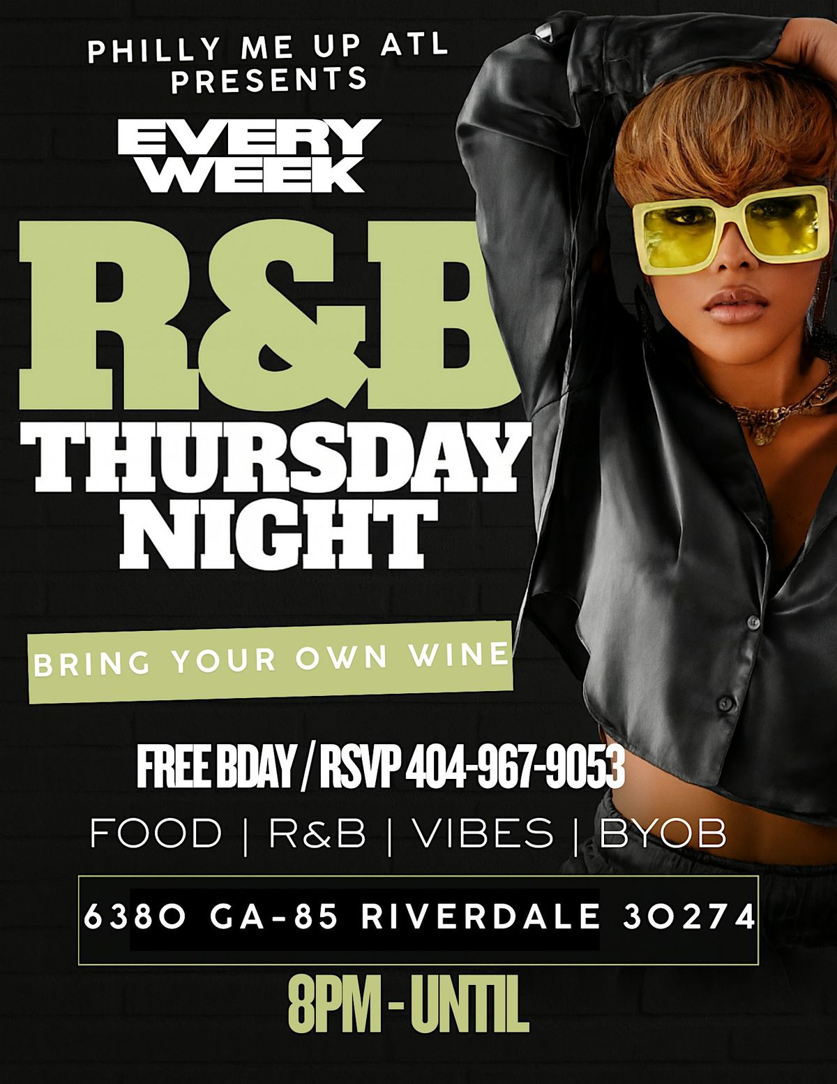 R&B Thursday Night \u2013 BYOW (Bring Your Own Wine!)