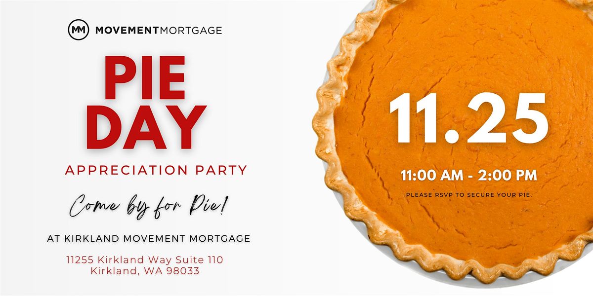 Appreciation Pie Day 2025