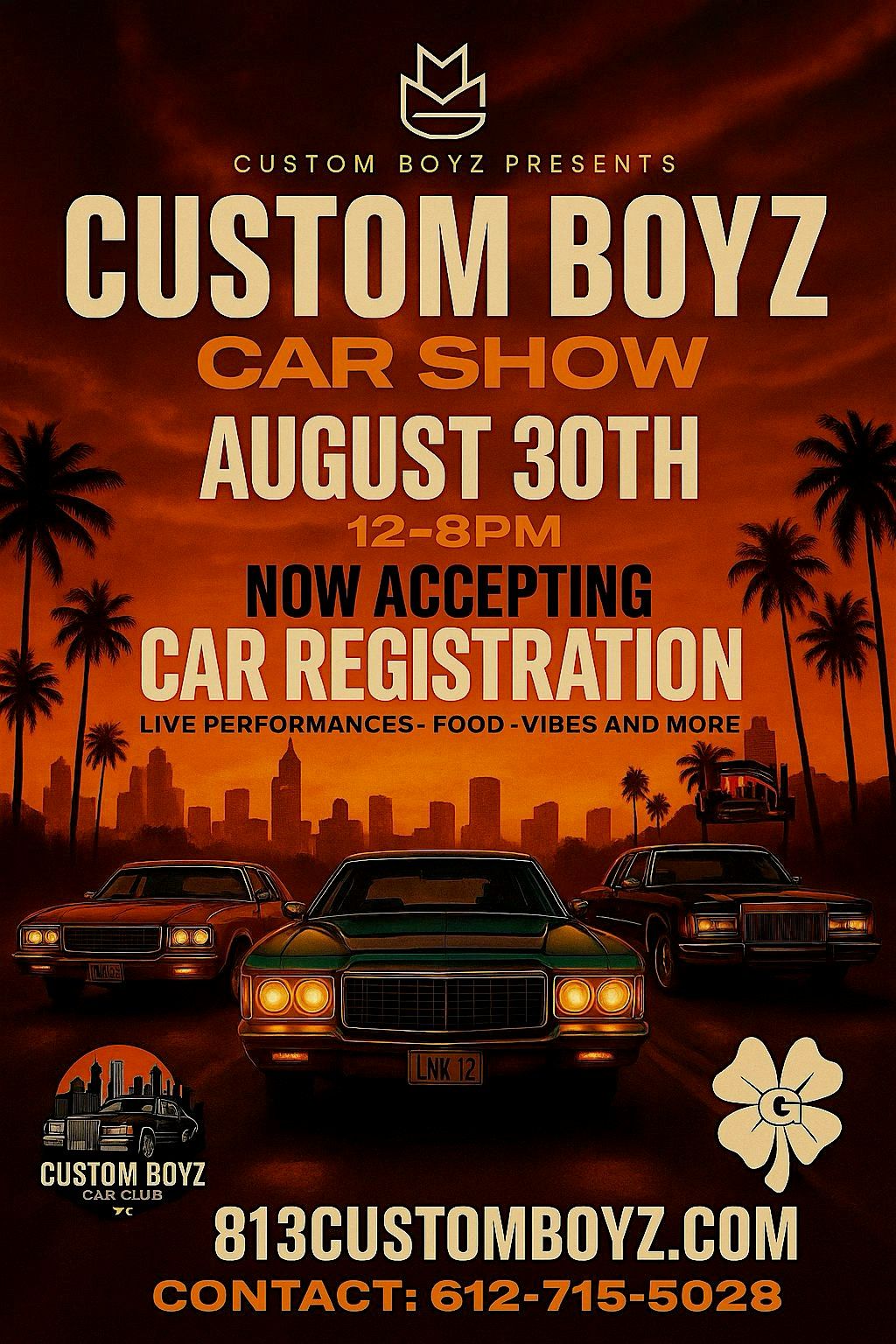 Back 2 School Custom Car Show & Concert Charity Event (Jefferson High)