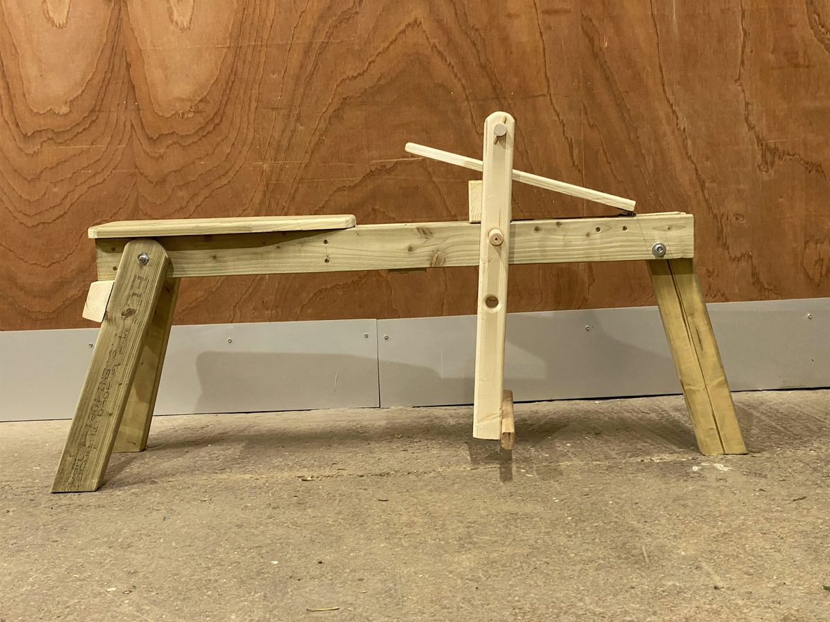 Fold Away Shave Horse making Workshop