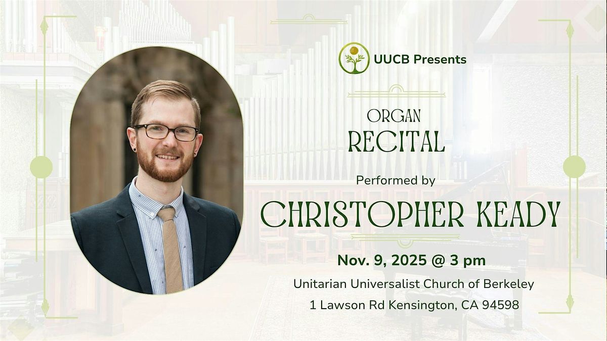 Organ Recital with Christopher Keady