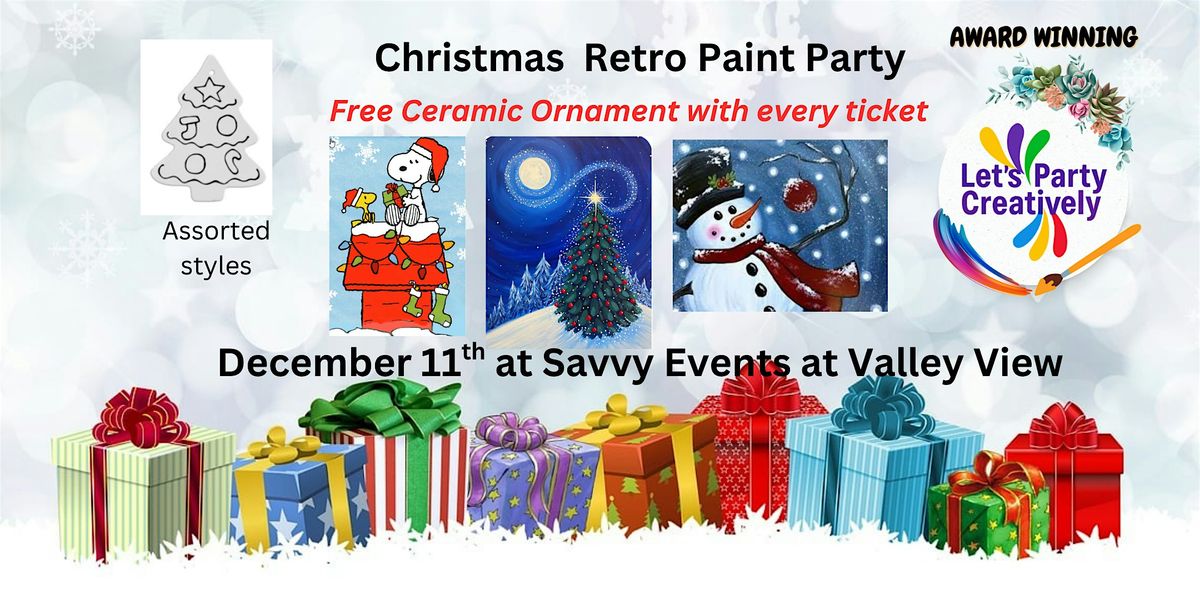 Christmas Paint Party - All Ages