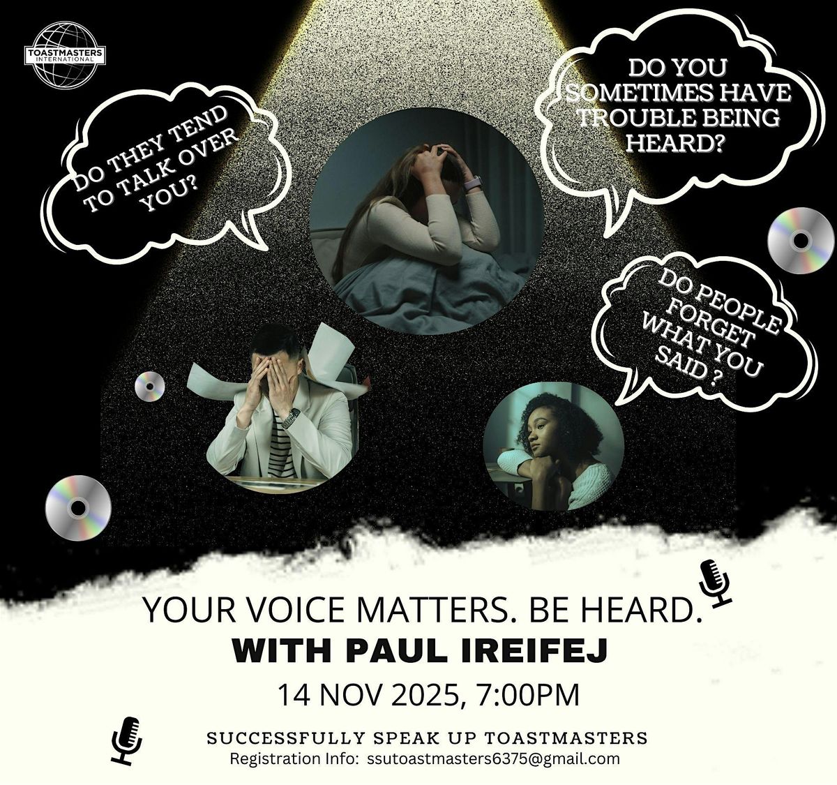 Find Your Voice: Free Public Speaking Workshop