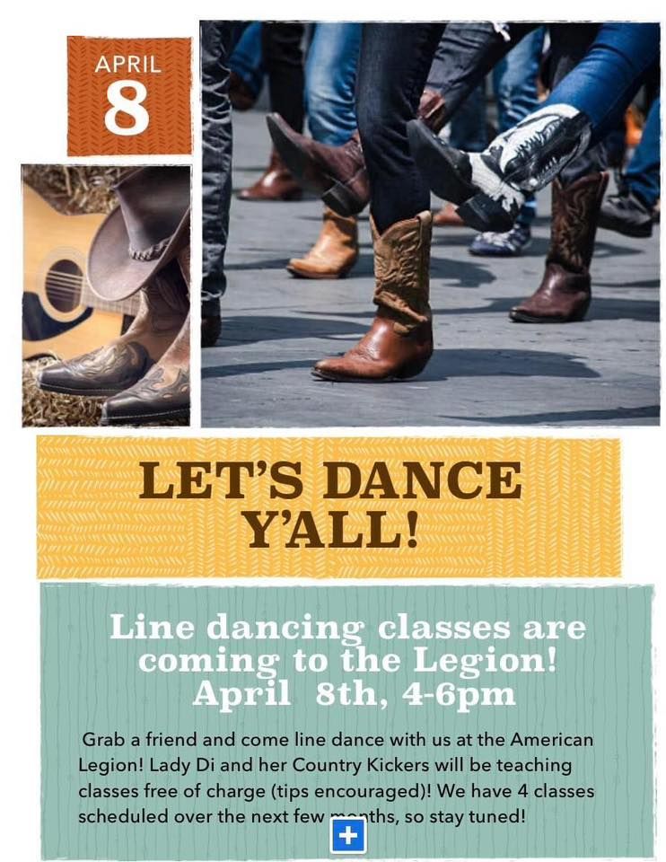 Line Dancing Lessons at American Legion Sedro Woolley American Legion