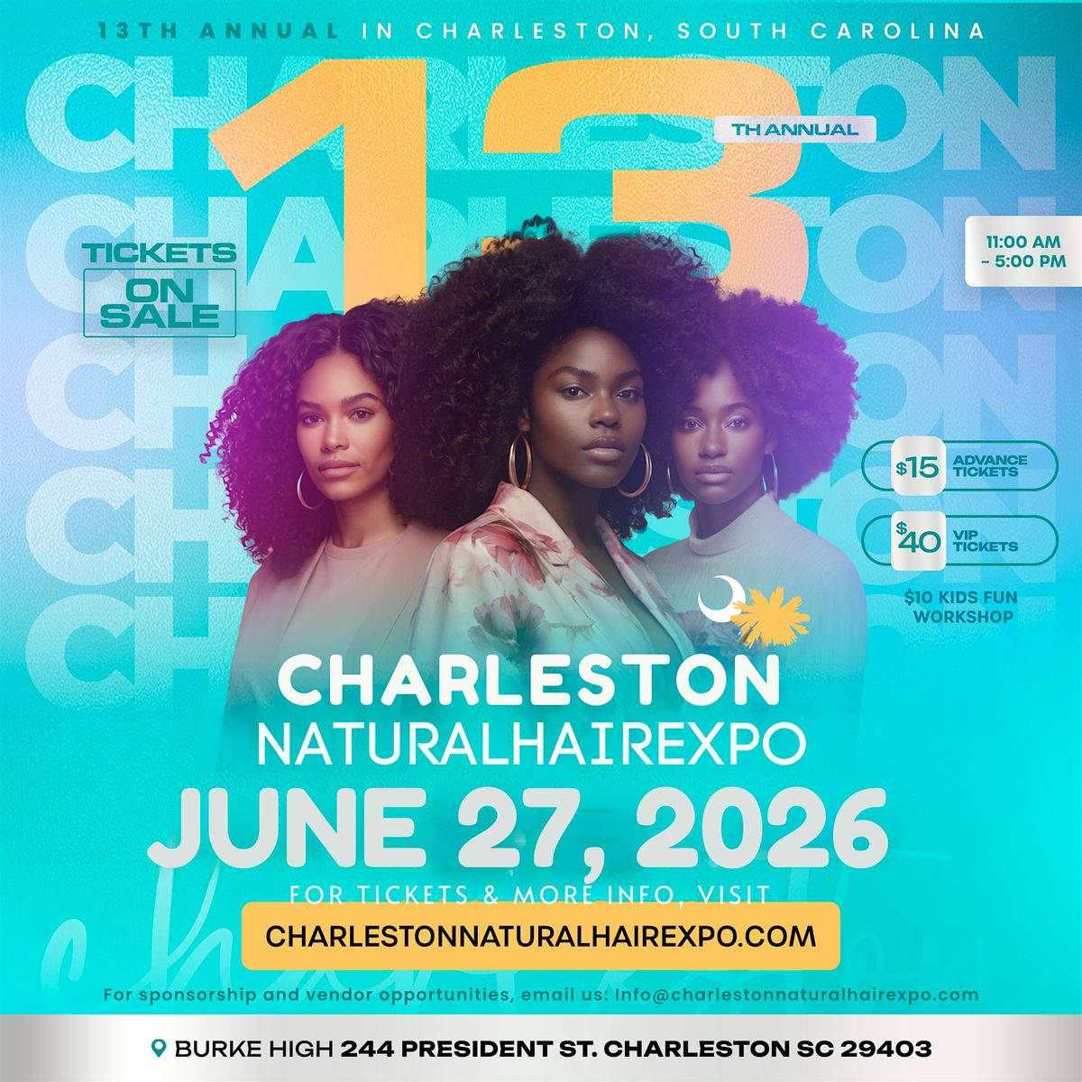 14th Annual Charleston Natural Hair Expo (June 27, 2026)