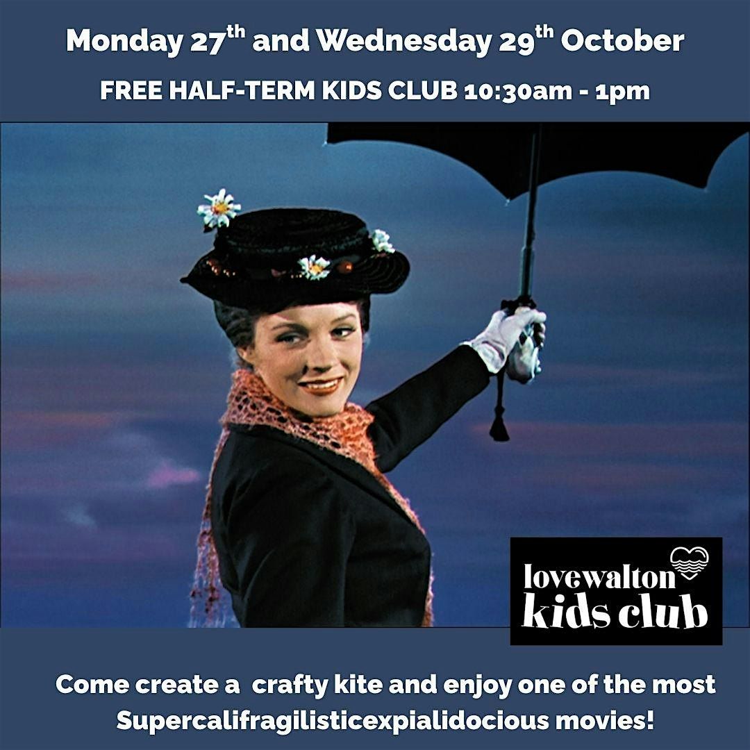 Love Walton 'Film & Craft'  Kids Club  - Half-Term  - 10:30AM - 29\/10\/25