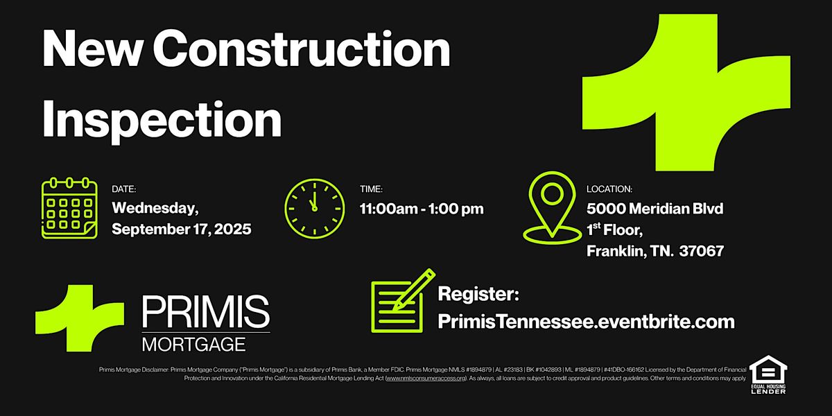 CE Class - New Construction Inspection with Chris Behling