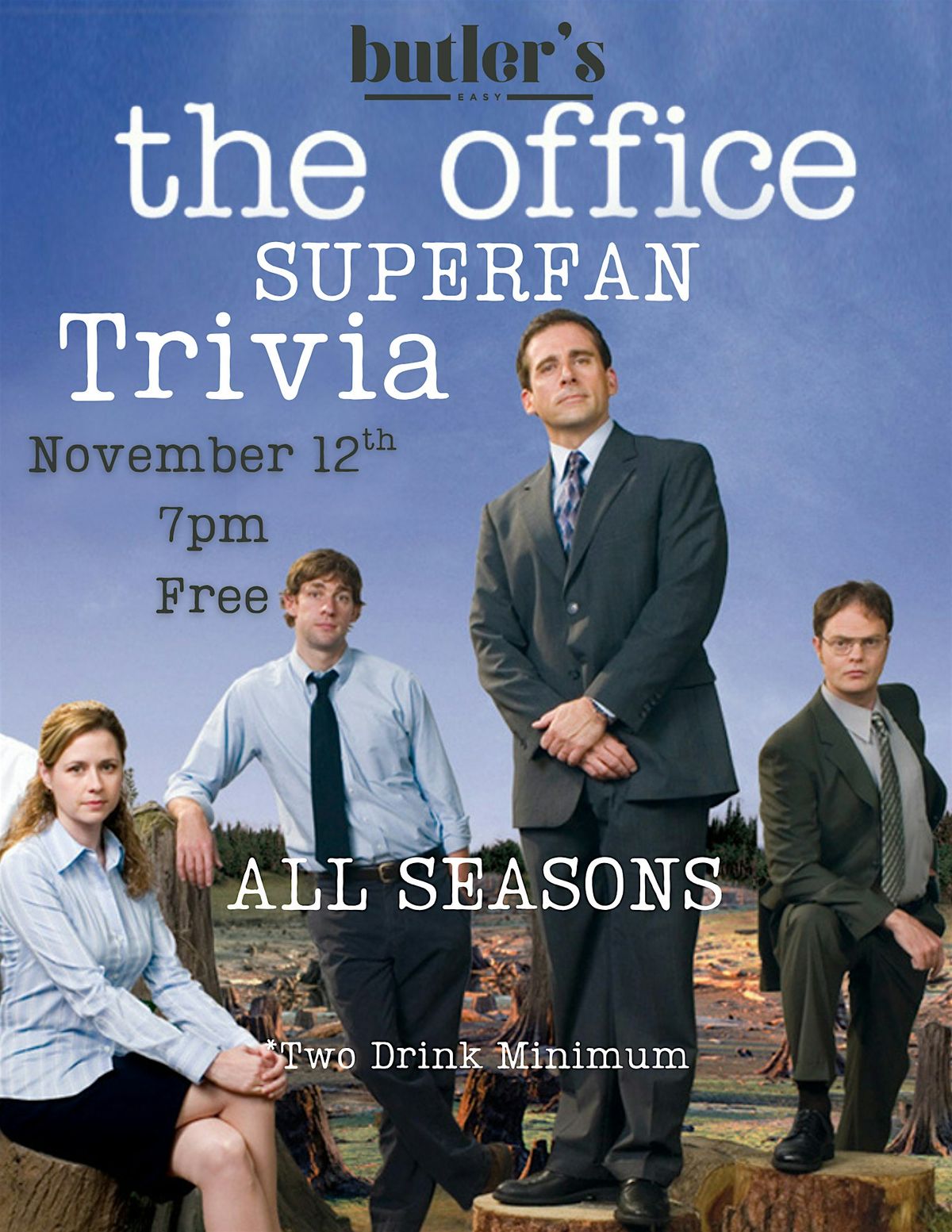 The Office SUPERFAN Trivia at Butler's Easy!